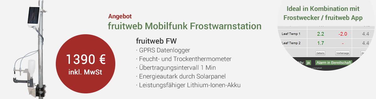 Frostwarngerät Angebot